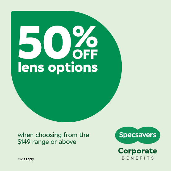 50% off lens options